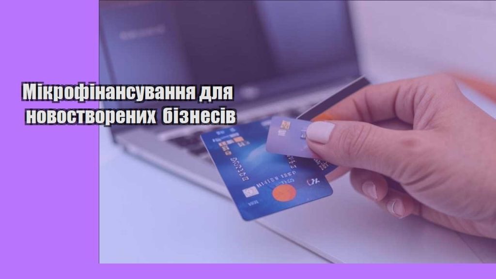mikrofinansuvannya dlya novostvorenyh biznesiv