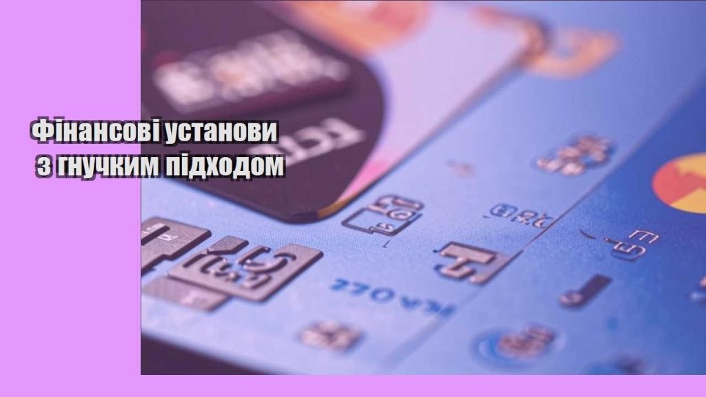 finansovi ustanovy z gnuchkym pidhodom