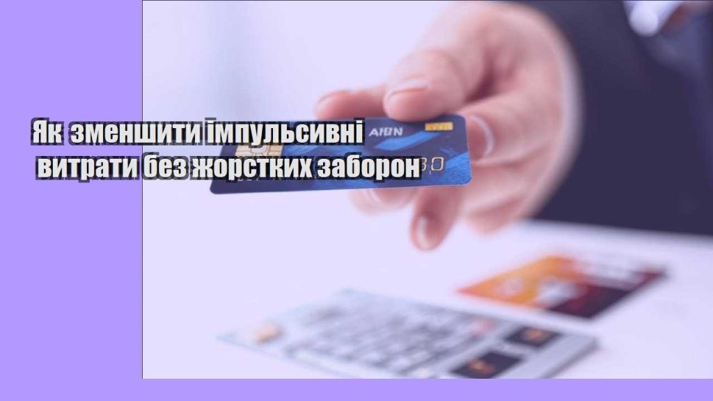 yak zmenshyty impulsyvni vytraty bez zhorstkyh zaboron